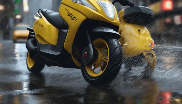 Quel meilleur pneu pluie scooter choisir pour rouler en sécurité ?